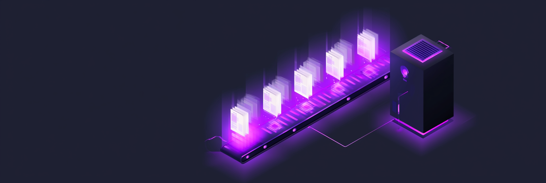 Geautomatiseerde AI-agent verwerkt bedrijfsdocumenten, RAG-systeem koppelt kennisbank aan bedrijfsprocessen - AI Generated